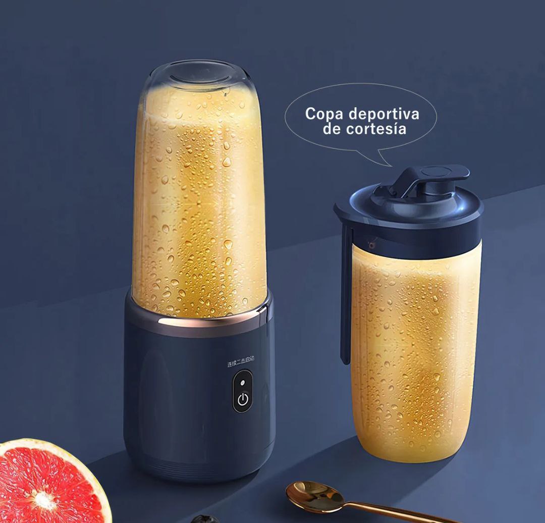 🔥 ¡Prepara Jugos y Batidos Frescos en Solo 30 Segundos! | Licuadora Portátil USB Maxi Professional