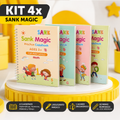 KIT 4x Libros de Caligrafia SANK MAGIC
